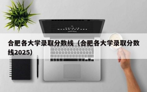 合肥各大学录取分数线（合肥各大学录取分数线2025）